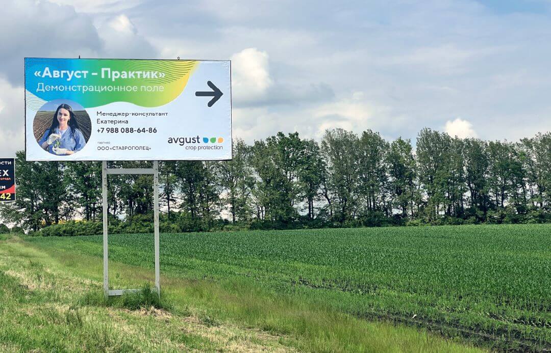 Демонстрационный участок в 2023 году Демонстрационный участок в 2023 году